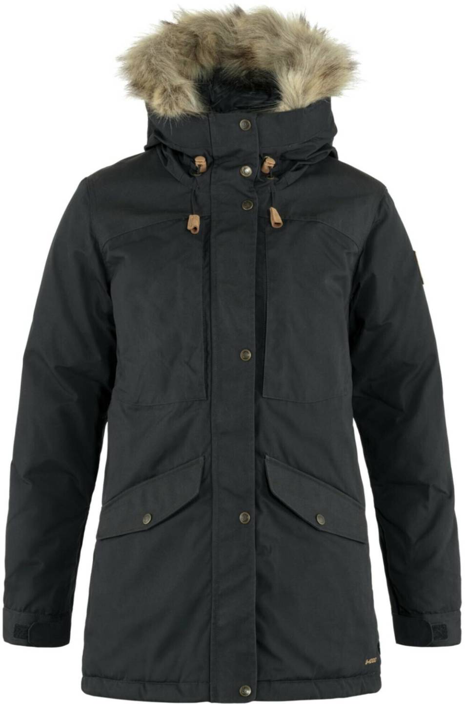 Outdoorbekleidung Fjällräven Singi Down Jacket W (86374)dark grey