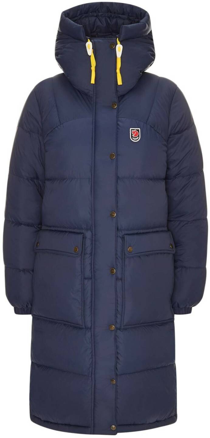 Outdoorbekleidung Fjällräven Expedition Long Down Parka Wnavy